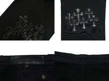 Load image into Gallery viewer, 新品同様 CHROME HEARTS クロムハーツ CARPENTER DOUBLE KNEE カーペンター ダブルニーパンツ サイズ30 クロスボール セメタリー クロスパッチ 中古 4b007651