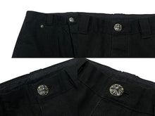 Load image into Gallery viewer, 新品同様 CHROME HEARTS クロムハーツ CARPENTER DOUBLE KNEE カーペンター ダブルニーパンツ サイズ30 クロスボール セメタリー クロスパッチ 中古 4b007651