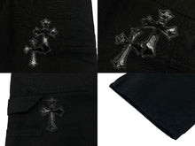 Load image into Gallery viewer, 新品同様 CHROME HEARTS クロムハーツ CARPENTER DOUBLE KNEE カーペンター ダブルニーパンツ サイズ30 クロスボール セメタリー クロスパッチ 中古 4b007651