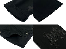 Load image into Gallery viewer, 新品同様 CHROME HEARTS クロムハーツ CARPENTER DOUBLE KNEE カーペンター ダブルニーパンツ サイズ30 クロスボール セメタリー クロスパッチ 中古 4b007651