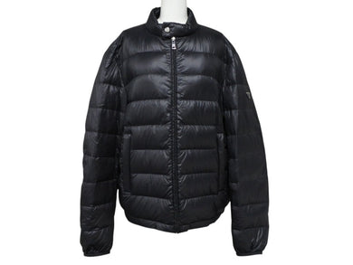 Excellent condition Prada Triangle Logo Down Jacket SGA462 Black Nylon Size 52 Used 4b007658 