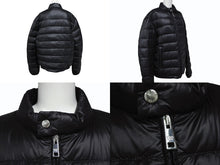 Load image into Gallery viewer, Excellent condition Prada Triangle Logo Down Jacket SGA462 Black Nylon Size 52 Used 4b007658 