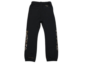 未使用 CHROME HEARTS クロムハーツ 1988 SWEATPANTS 1988 スウェットパンツ サイズXS ブロンズ グリッタープリント 中古 4b007662 
