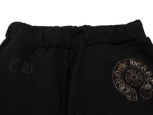 画像をギャラリービューアに読み込む, 未使用 CHROME HEARTS クロムハーツ 1988 SWEATPANTS 1988 スウェットパンツ サイズXS ブロンズ グリッタープリント 中古 4b007662 