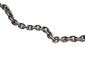 CHROME HEARTS クロムハーツ ペーパーチェーン ネックレス 18インチ 重量約34.0g 全長約46.5cm シルバー925 美品 中古 4b007664