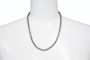 CHROME HEARTS クロムハーツ ペーパーチェーン ネックレス 18インチ 重量約34.0g 全長約46.5cm シルバー925 美品 中古 4b007664