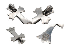 Load image into Gallery viewer, CHROME HEARTS クロムハーツ ダブルCHクロス ラージ ペンダントトップ チャーム 重量約102g 2011/.925刻印 シルバー925 美品 中古 4b007668