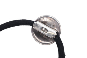 CHROME HEARTS クロムハーツ クロスボールボタン ヘアゴム 重量約15g シルバー925 2003/.925刻印 美品 中古 4b007670