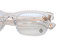 Load image into Gallery viewer, 極美品 CHROME HEARTS クロムハーツ BSフレア サングラス 52◻︎19-145 アイウェア ブラック クリア 中古 4b007672