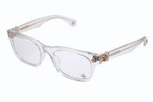 Load image into Gallery viewer, 極美品 CHROME HEARTS クロムハーツ BSフレア サングラス 52◻︎19-145 アイウェア ブラック クリア 中古 4b007672