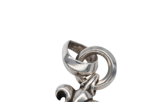 極美品 CHROME HEARTS クロムハーツ BS FLUER W BALE BSフレア Wベイル チャーム ペンダントトップ 重量約27.2g 中古 4b007675