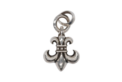 極美品 CHROME HEARTS クロムハーツ BS FLUER W BALE BSフレア Wベイル チャーム ペンダントトップ 重量約27.2g 中古 4b007675