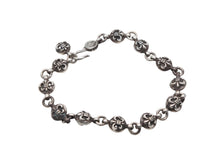 Load image into Gallery viewer, CHROME HEARTS クロムハーツ #1 FLUER BALL #1フレアボールブレスレット 重量約49.3g 全長約27cm 12ボール 美品 中古 4b007676
