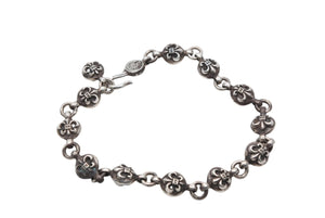 CHROME HEARTS クロムハーツ #1 FLUER BALL #1フレアボールブレスレット 重量約49.3g 全長約27cm 12ボール 美品 中古 4b007676