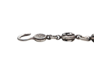 CHROME HEARTS クロムハーツ #1 FLUER BALL #1フレアボールブレスレット 重量約49.3g 全長約27cm 12ボール 美品 中古 4b007676