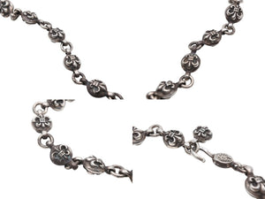 CHROME HEARTS クロムハーツ #1 FLUER BALL #1フレアボールブレスレット 重量約49.3g 全長約27cm 12ボール 美品 中古 4b007676