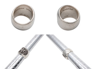 CHROME HEARTS クロムハーツ CLASSIC OVAL STAR クラシック オーバルスターリング 重量約34.4g サイズ21.5号 美品 中古 4b007677