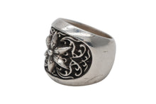 Load image into Gallery viewer, CHROME HEARTS クロムハーツ CLASSIC OVAL STAR クラシック オーバルスターリング 重量約34.4g サイズ21.5号 美品 中古 4b007677