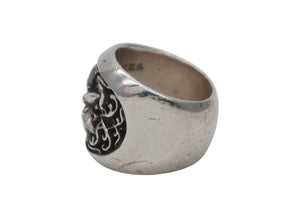 CHROME HEARTS クロムハーツ CLASSIC OVAL STAR クラシック オーバルスターリング 重量約34.4g サイズ21.5号 美品 中古 4b007677