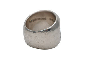 CHROME HEARTS クロムハーツ CLASSIC OVAL STAR クラシック オーバルスターリング 重量約34.4g サイズ21.5号 美品 中古 4b007677