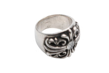 Load image into Gallery viewer, CHROME HEARTS クロムハーツ KEEPER RING 1DIA キーパーリング 1ダイヤ 指輪 重量約18.5g サイズ16号 シルバー 美品 中古 4b007679