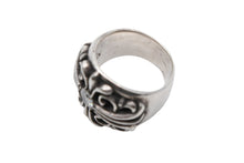 Load image into Gallery viewer, CHROME HEARTS クロムハーツ KEEPER RING 1DIA キーパーリング 1ダイヤ 指輪 重量約18.5g サイズ16号 シルバー 美品 中古 4b007679