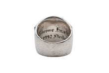 Load image into Gallery viewer, CHROME HEARTS クロムハーツ KEEPER RING 1DIA キーパーリング 1ダイヤ 指輪 重量約18.5g サイズ16号 シルバー 美品 中古 4b007679