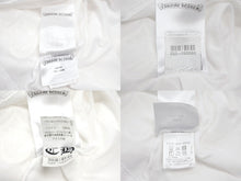 Load image into Gallery viewer, CHROME HEARTS クロムハーツ スクラロールラベル 半袖Ｔシャツ ホワイト ブラック コットン L 美品 中古 4b007685
