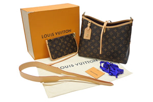 新品未使用 LOUIS VUITTON ルイヴィトン キャリーオール NM PM ワンショルダーバッグ M46203 モノグラム PVC レザー 中古 4b007691
