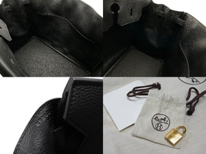 新品同様 HERMES エルメス BIRKIN 40 バーキン40 ハンドバッグ トゴ ブラック W刻印 2024年 ゴールド金具 中古 4b007695