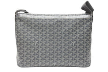 Load image into Gallery viewer, GOYARD ゴヤール カペシアンMM ショルダーバッグ メッセンジャーバッグ CAPETIMMLTY51CG51P グレー シルバー金具 美品 中古 4b007700