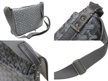Load image into Gallery viewer, GOYARD ゴヤール カペシアンMM ショルダーバッグ メッセンジャーバッグ CAPETIMMLTY51CG51P グレー シルバー金具 美品 中古 4b007700
