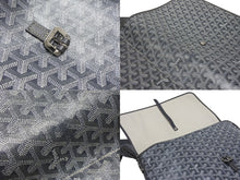 Load image into Gallery viewer, GOYARD ゴヤール カペシアンMM ショルダーバッグ メッセンジャーバッグ CAPETIMMLTY51CG51P グレー シルバー金具 美品 中古 4b007700