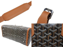 Load image into Gallery viewer, Excellent condition GOYARD Croisjour 45 Boston/Travel Bag in Brown PVC Leather with Silver Hardware, Pre-owned, Item Number 4b007711 