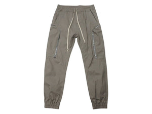Rick Owens リックオウエンス カーゴジョグパンツ RU20S7396 ダスト コットン スパンデックス サイズ50 美品 中古 4b007712