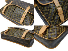 Load image into Gallery viewer, 新品同様 LOUIS VUITTON ルイヴィトン ショルダーバッグ コンゴMM M40116 モノグラム PVC レザー ブラウン ゴールド 金具 中古 4b007715