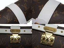 Load image into Gallery viewer, 極美品 LOUIS VUITTON ルイヴィトン パピヨントランク ショルダーバッグ M81485 モノグラムレザー ブラウン ホワイト ゴールド金具 中古 4b007721