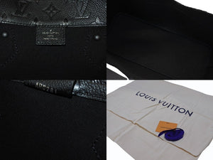 新品同様 LOUIS VUITTON ルイヴィトン コムデギャルソン 川久保玲 トートバッグ M58661 ウィズホールズMM モノグラムアンプラント ブラック 中古4b007722
