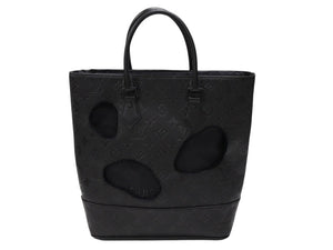 極美品 LOUIS VUITTON ルイヴィトン × COMME des GARCONS コムデギャルソン ウィズホールズPM トートバッグ M45887 川久保玲 中古 4b007723