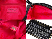Load image into Gallery viewer, 極美品 CHANEL シャネル ポーチ ハンドバッグ カンボンライン ココマーク 9番台 ブラック ブラック 中古 4b007727