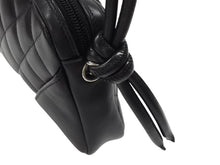 Load image into Gallery viewer, 極美品 CHANEL シャネル ポーチ ハンドバッグ カンボンライン ココマーク 9番台 ブラック ブラック 中古 4b007727
