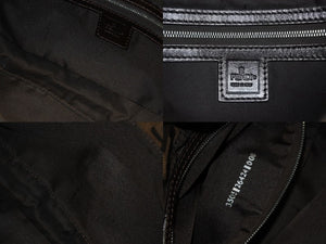 FENDI フェンディ マンマバケット ワンショルダーバッグ 3505 26424 008 ズッカ柄 キャンバス レザー ブラウン シルバー金具 美品 中古 4b007734