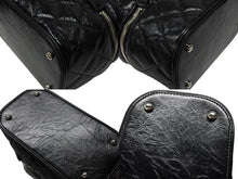 Load image into Gallery viewer, 極美品 CHANEL シャネル チェーンショルダーバッグ A57826 25番台 ココマーク キルティング カーフスキン PVC ブラック シルバー金具 中古 4b007743