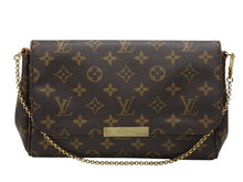 Load image into Gallery viewer, 極美品 LOUIS VUITTON ルイヴィトン モノグラム フェイボリットMM ショルダーバッグ M40718 ブラウン ゴールド金具 中古 4b007748