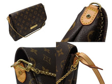 Load image into Gallery viewer, 極美品 LOUIS VUITTON ルイヴィトン モノグラム フェイボリットMM ショルダーバッグ M40718 ブラウン ゴールド金具 中古 4b007748
