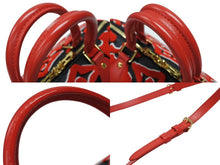 Load image into Gallery viewer, 新品同様 LOUIS VUITTON × UF ルイヴィトン × ウルス フィッシャー スピーディバンドリエール25 ハンドバッグ M45552 レッド 中古 4b007749