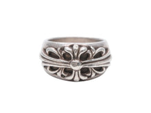 Load image into Gallery viewer, CHROME HEARTS クロムハーツ FLRL CRS フローラルクロス リング 指輪 重量約15.9g サイズ20号 1992/sterling刻印 美品 中古 4b007763