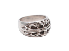 Load image into Gallery viewer, CHROME HEARTS クロムハーツ FLRL CRS フローラルクロス リング 指輪 重量約15.9g サイズ20号 1992/sterling刻印 美品 中古 4b007763