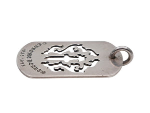 CHROME HEARTS クロムハーツ ヴィンダガー ドッグタグ ペンダント 重量約16.3g 1998/.925刻印 シルバー925 美品 中古 4b007764
