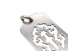 Load image into Gallery viewer, CHROME HEARTS クロムハーツ ヴィンダガー ドッグタグ ペンダント 重量約16.3g 1998/.925刻印 シルバー925 美品 中古 4b007764